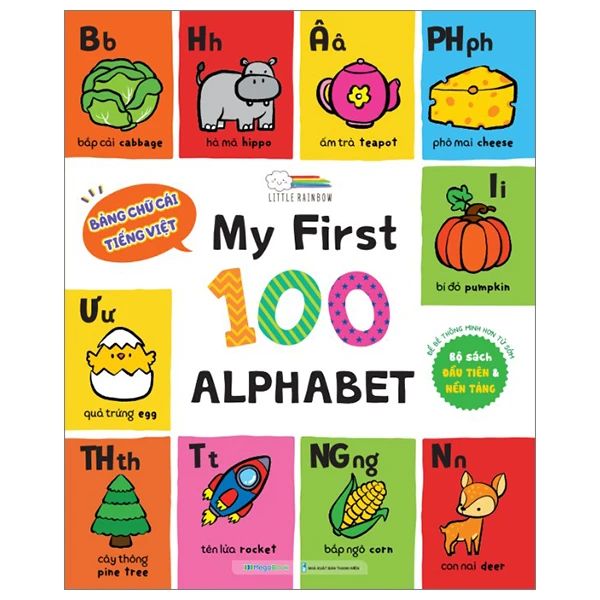 MY FIRST 100 ALPHABET- BẢNG CHỮ CÁI TIẾNG VIỆT