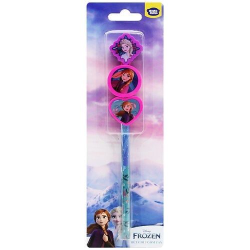 Bộ 1 Bút Chì + 3 Gôm Tẩy Frozen