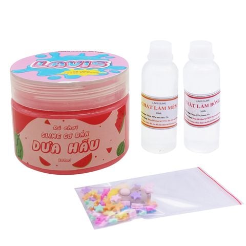 SLIME CƠ BẢN QUẢ DƯA HẤU 150ML