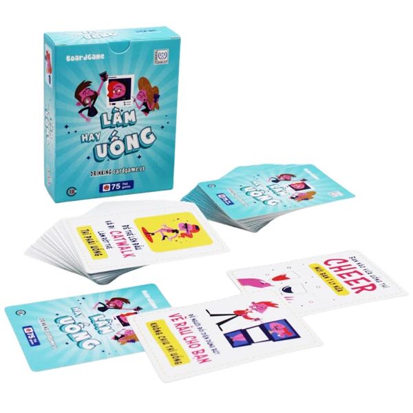 BOARDGAME LÀM HAY UỐNG UBGLHU (XNK LHT)