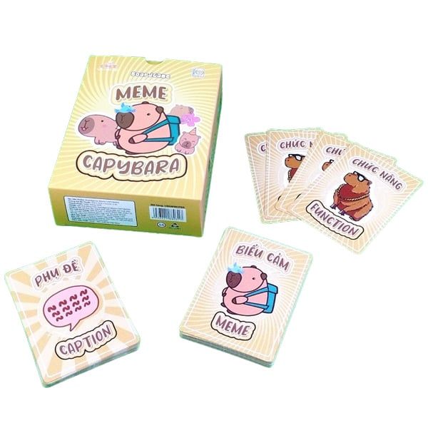 BOARDGAME MEME CAPYBARA UBGMMCPBR (XNK LHT)