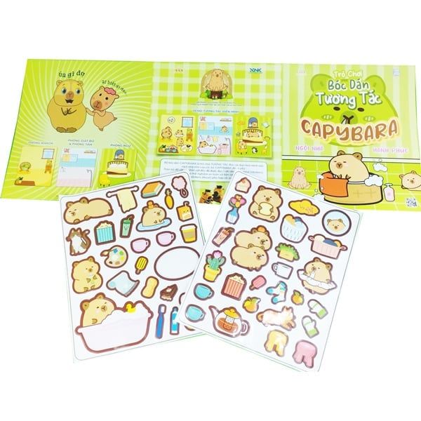 BÓC DÁN TƯƠNG TÁC CAPYBARA UBDTTCPBR (XNK LHT)