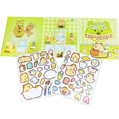 BÓC DÁN TƯƠNG TÁC CAPYBARA UBDTTCPBR (XNK LHT)