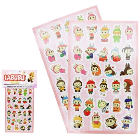 STICKERS LABUBU 28X2 USLBB28X2 (XNK LHT)