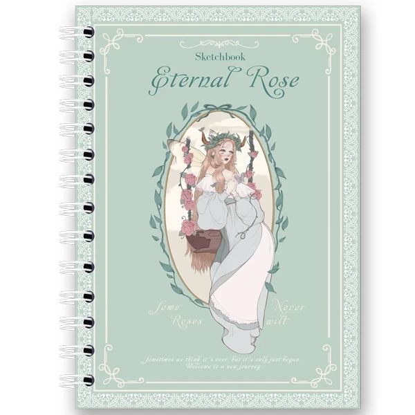 SỔ VẼ PHÁC THẢO A5 ETEMAL ROSE 72TR (THKG0080)