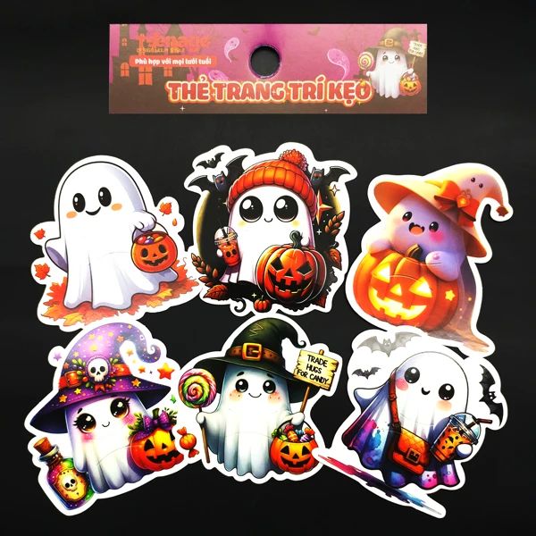 HLW-THẺ TRANG TRÍ KẸO TK-01 (MA CUTE) (P.C.TEEN)