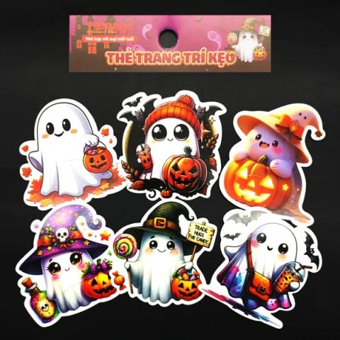 HLW-THẺ TRANG TRÍ KẸO TK-01 (MA CUTE) (P.C.TEEN)