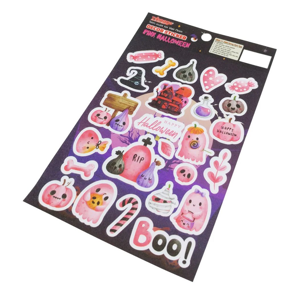 HLW-STICKER KIM TUYẾN KT-01 (PINK) (P.C.TEEN)