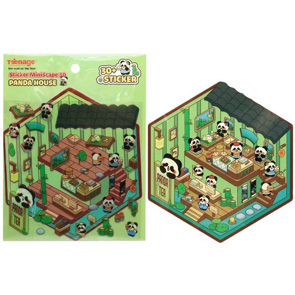 STICKER MINISCAPE 3D MS-02 (0574-P.C.TEEN)