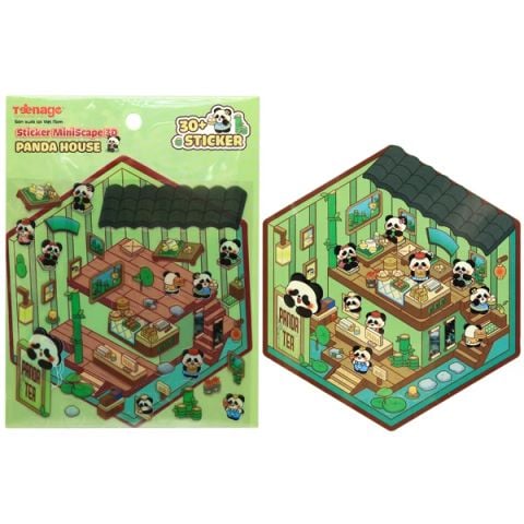 STICKER MINISCAPE 3D MS-02 (0574-P.C.TEEN)