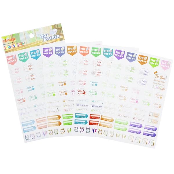 STUDY STICKER SS-01 (4T/X) (P.C.TEEN)