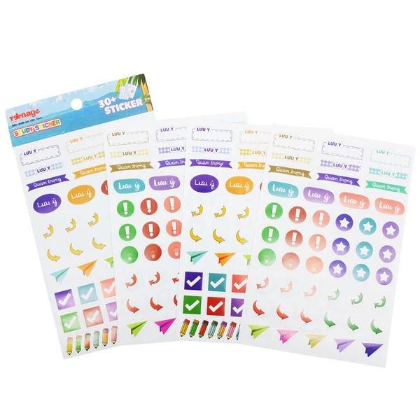 STUDY STICKER SS-03 (4T/X) (P.C.TEEN)