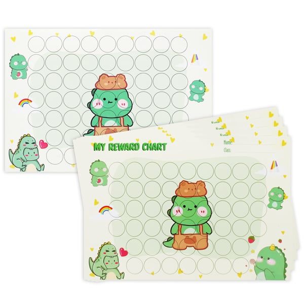 PHIẾU TÍCH ĐIỂM STICKER KHEN THƯỞNG KT-02 (5T/X) (P.C.TEEN)