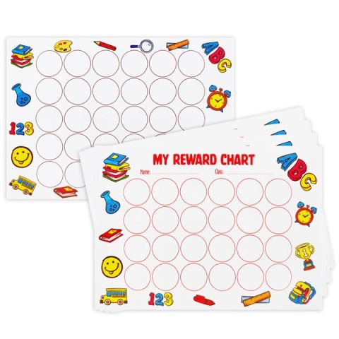 PHIẾU TÍCH ĐIỂM STICKER KHEN THƯỞNG KT-04 (5T/X) (P.C.TEEN)