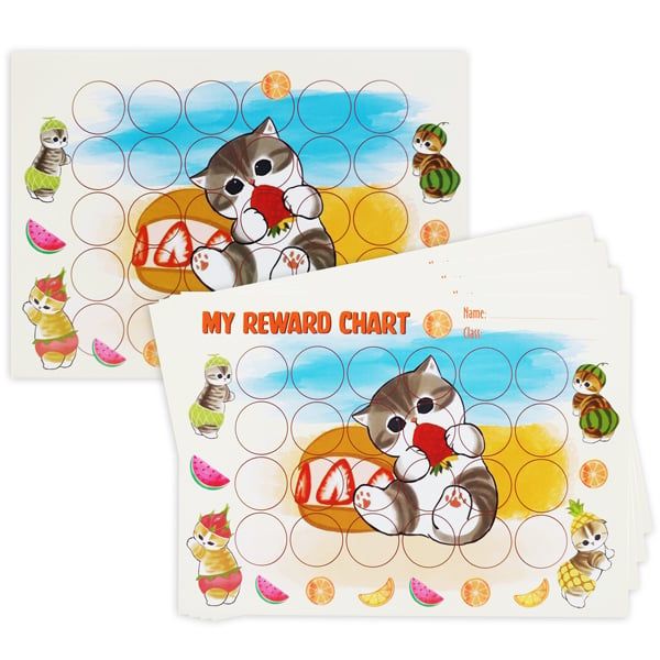 PHIẾU TÍCH ĐIỂM STICKER KHEN THƯỞNG KT-05 (5T/X) (P.C.TEEN)