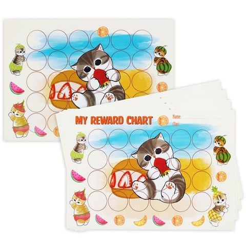 PHIẾU TÍCH ĐIỂM STICKER KHEN THƯỞNG KT-05 (5T/X) (P.C.TEEN)