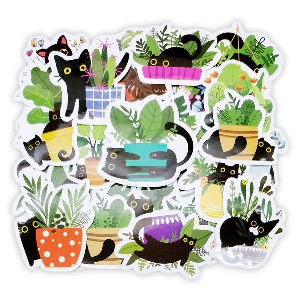 STICKER ĐA NĂNG CTE-066 (BLACK CAT) (PC TEEN