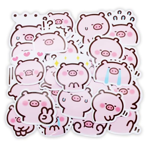 STICKER ĐA NĂNG CTE-071 (PINK PIG) (PC TEEN