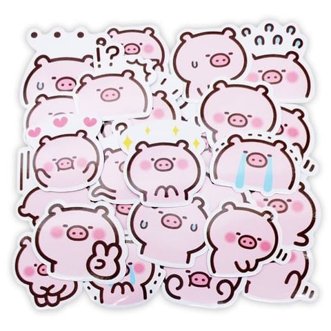 STICKER ĐA NĂNG CTE-071 (PINK PIG) (PC TEEN
