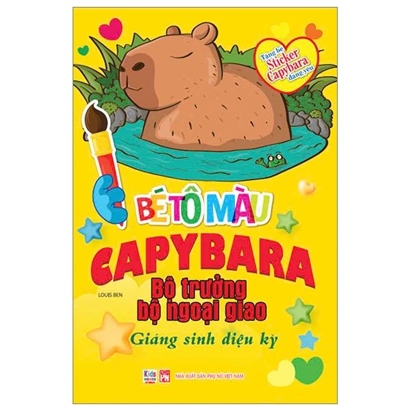 BÉ TÔ MÀU CAPYBARA BỘ TRƯỞNG BỘ NGOẠI GIAO GIÁNG SINH DIỆU KỲ