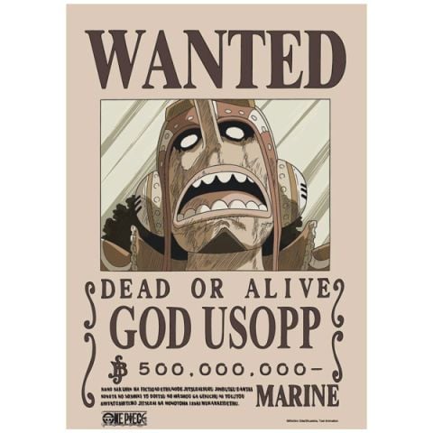 ONE PIECE POSTER V2 LỆNH TRUY NÃ USOPP (TEENBOX)