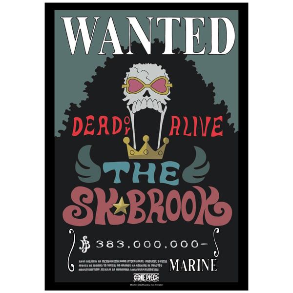 ONE PIECE POSTER V2  LỆNH TRUY NÃ BROOK (TEENBOX)