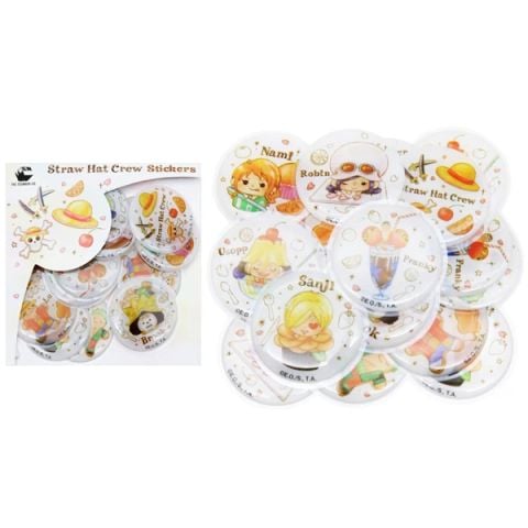 ONE PIECE BỘ 20 STICKER SWEETS 01 (TEENBOX)