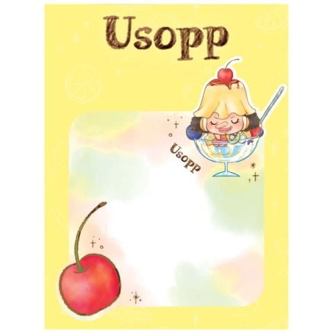 ONE PIECE GIẤY GHI CHÚ ONE PIECE USOPP (TEENBOX)