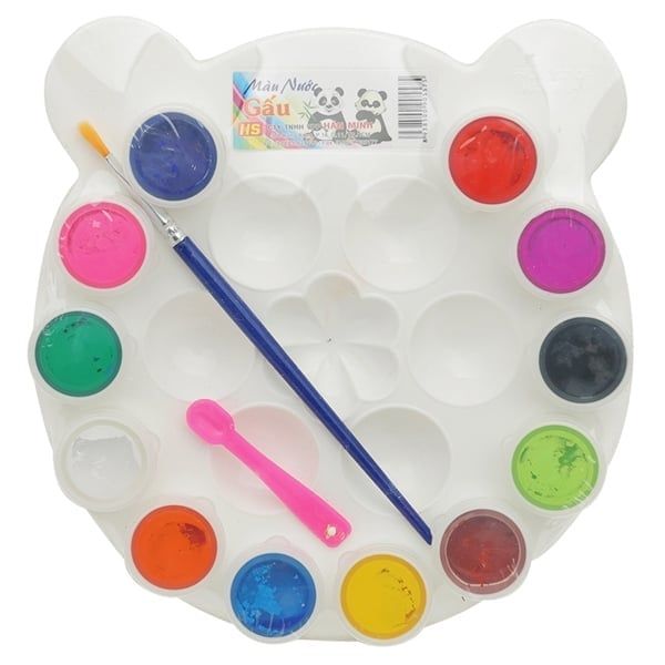 Màu Nước Gấu Nhỏ MN-005 (12 Màu)