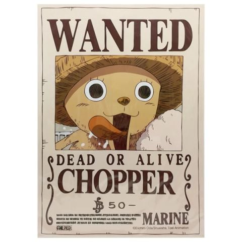 ONE PIECE -  POSTER  - LỆNH TRUY NÃ CHOPPER (T.BOX)