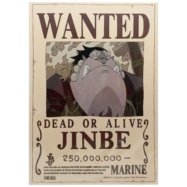 ONE PIECE - POSTER  - LỆNH TRUY NÃ JINBE (T.BOX)