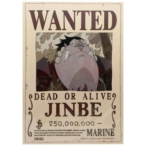 ONE PIECE - POSTER  - LỆNH TRUY NÃ JINBE (T.BOX)