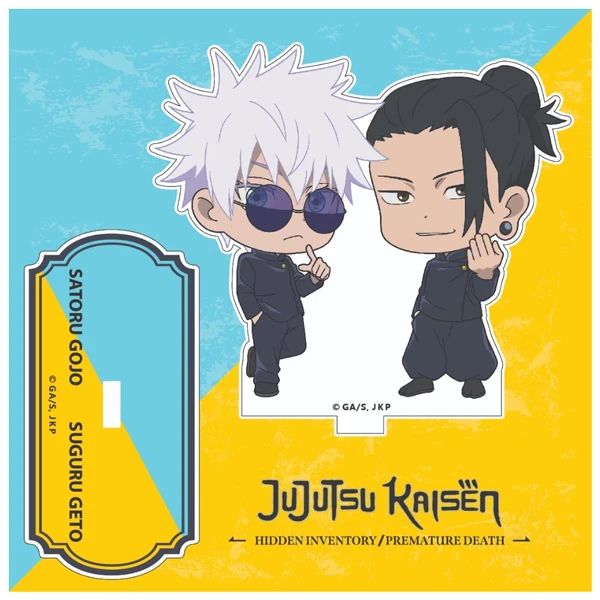 JUJUTSU KAISEN MÔ HÌNH CHIBI ACRYLIC SATORU GOJO & SUGURU GETO (TEENBOX)