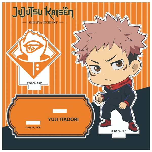 JUJUTSU KAISEN MÔ HÌNH CHIBI ACRYLIC YUJI ITADORI (TEENBOX)