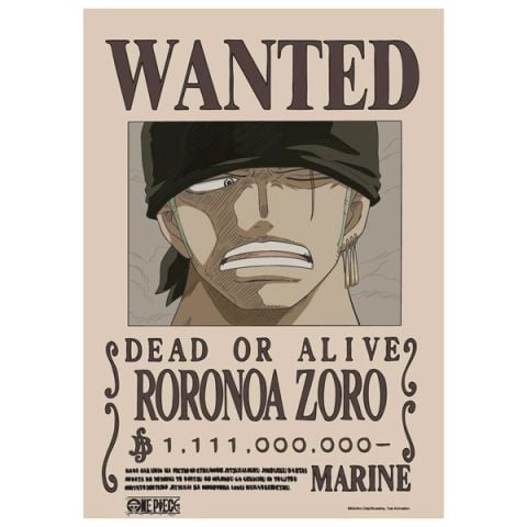 ONE PIECE POSTER V2 LỆNH TRUY NÃ ZORO (TEENBOX)