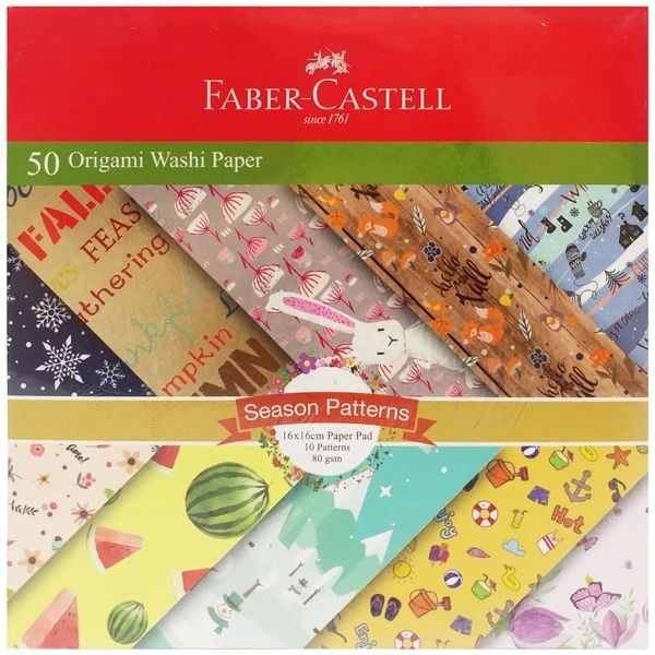 FABER - GIẤY XẾP NGHỆ THUẬT ORIGAMI WASHI 