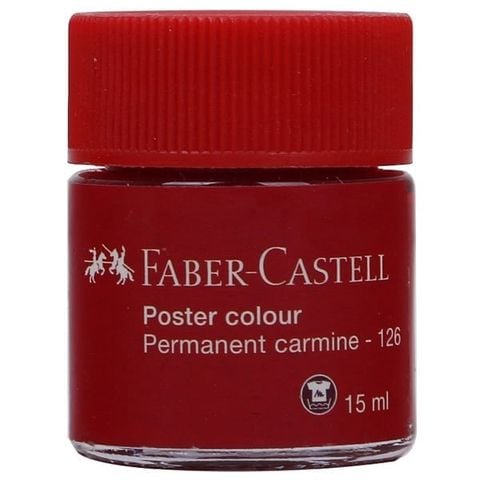 Faber Castell Màu Vẽ Poster 170926 ,15Ml , Permanent Carmine ( Đỏ Carmine)