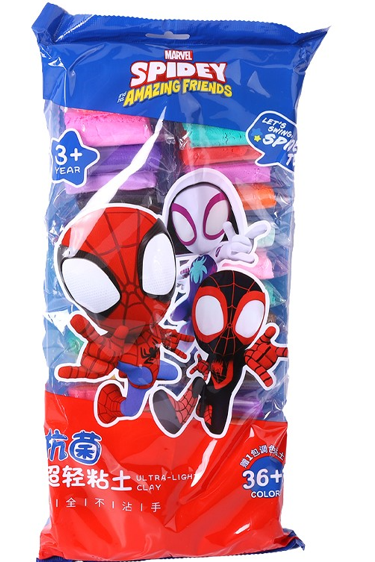 Bộ 36 Đồ Chơi Đất Sét Spiderman