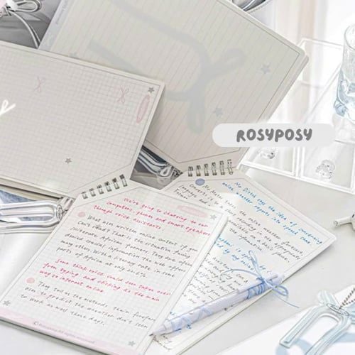 U-Trends Sổ Rosy Posy Dây Ballet Hồng Rpy40 60020910 (Thkg0084)