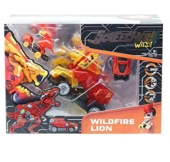 Screechers Wild 4 Sư Tử Cuồng Hỏa Eu685302 (Vta)