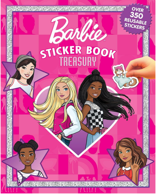 Mattel Barbie Sticker Book Treasury