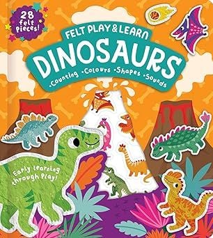 Felt Play & Learn Dinosaurs
