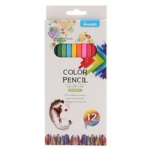Guangbo - Chì Màu Hqt04551 12M Hộp Giấy (12H/L)