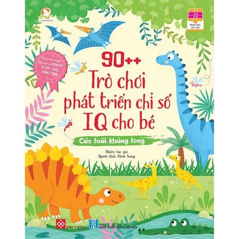 90++ Trò Chơi Phát Triển Chỉ Số IQ Cho Bé - Các Loài Khủng Long
