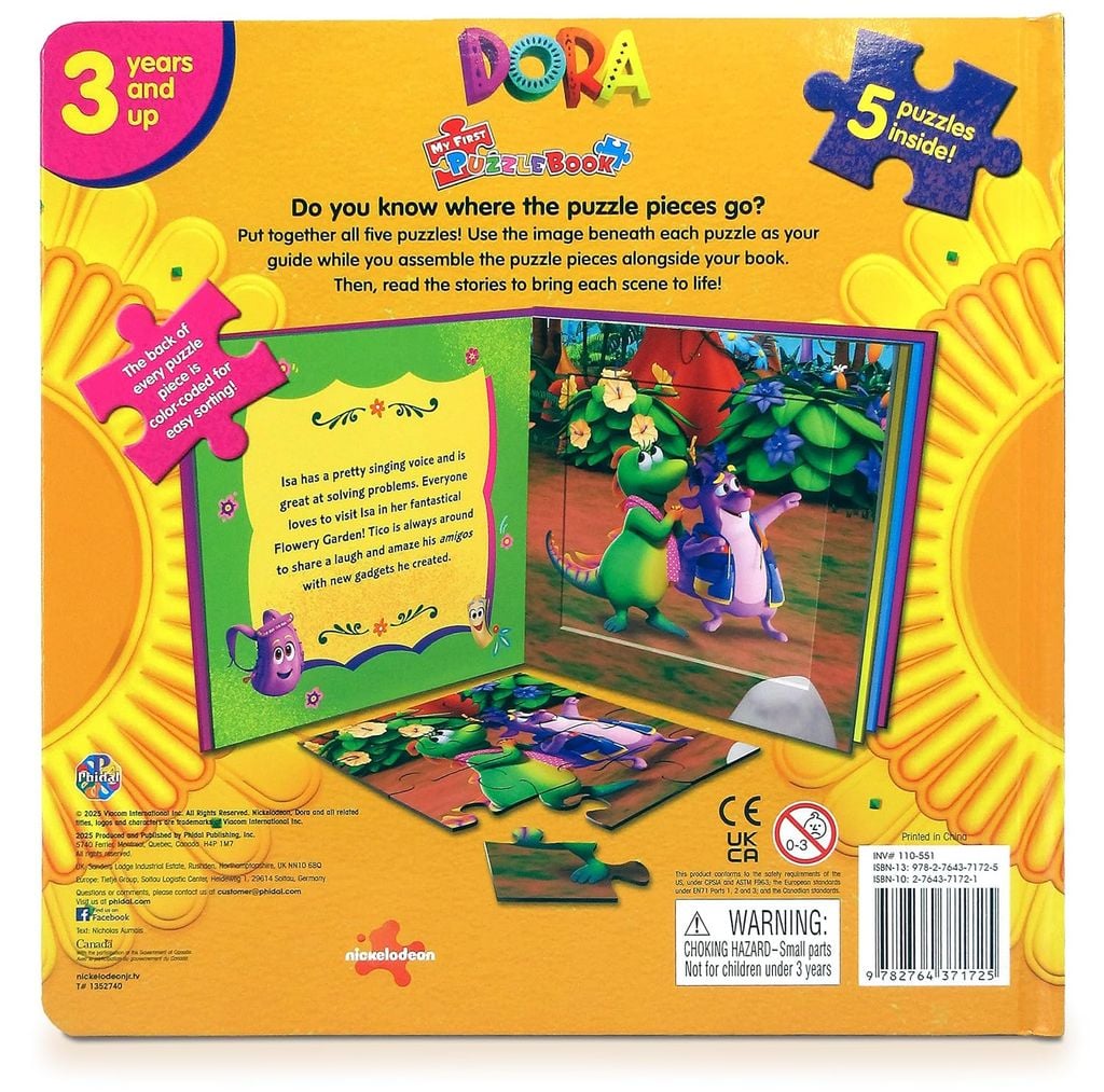 Nick Dora My First Puzzle Book_Phidal 0126