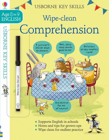 Key Skills Wipe-Clean: Comprehension 8-9