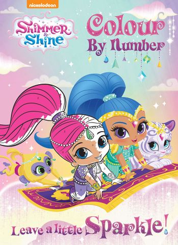 Shimmer and Shine Leave a Little Sparkle! Colour by Number