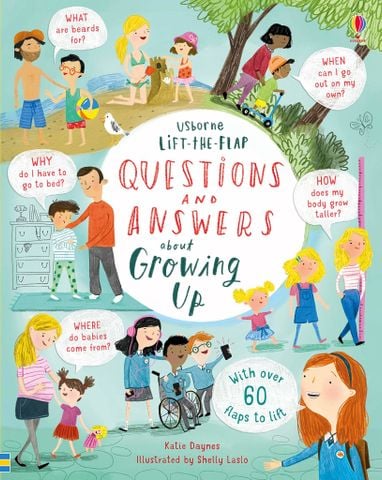 Lift-the-Flap Questions And Answers About Growing Up