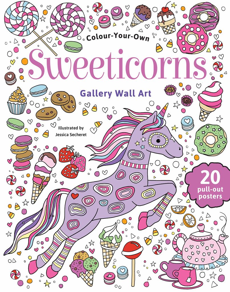 Colour Your Own Sweeticorns