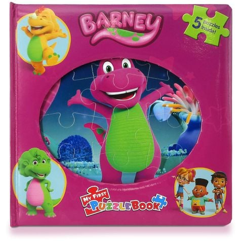 Mattel Barney My First Puzzle Book_Phidal 0126